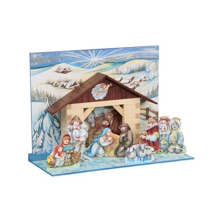 Walachia | Set Constructie Arhitectura Ieslea din Betleem | 68 Piese